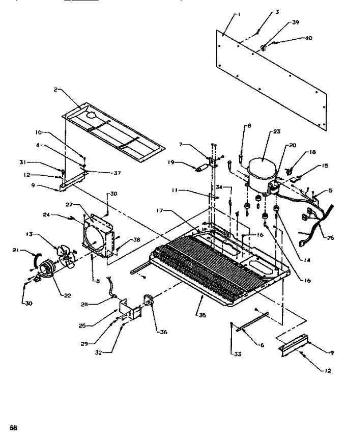 Diagram for SSD522SBL (BOM: P1184701W L)