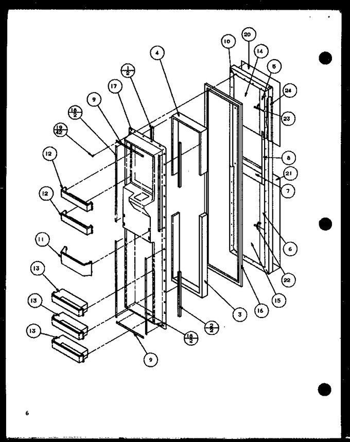Diagram for SWPD25H (BOM: P7836022W)