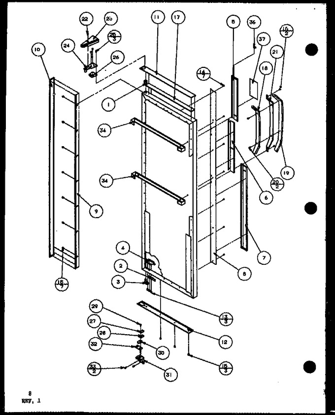 Diagram for SWPD25H (BOM: P7836022W)