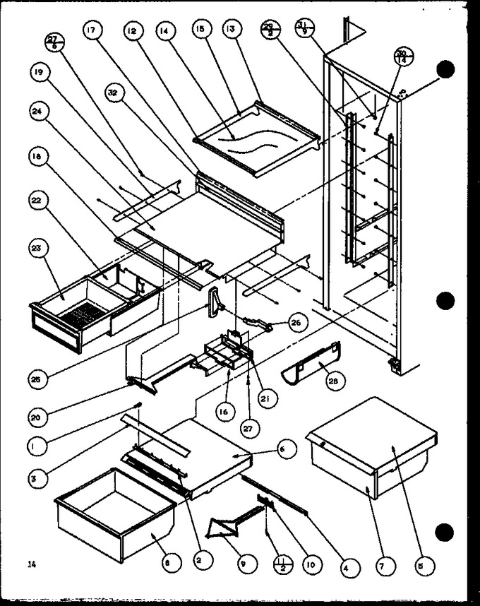 Diagram for SWPD25H (BOM: P7836022W)