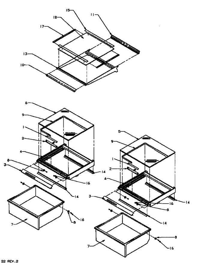 Diagram for SX19NL (BOM: P1168702W L)