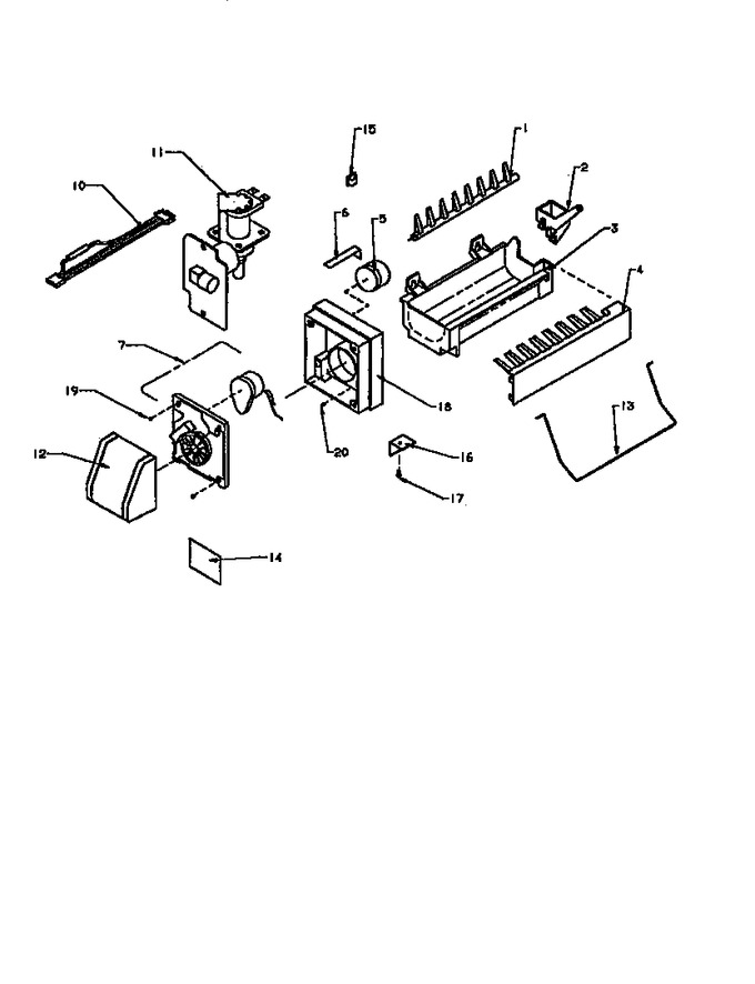 Diagram for SXD19NL (BOM: P1168802W L)