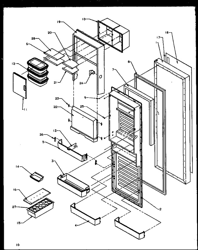 Diagram for SXD20NPE (BOM: P1162505W E)