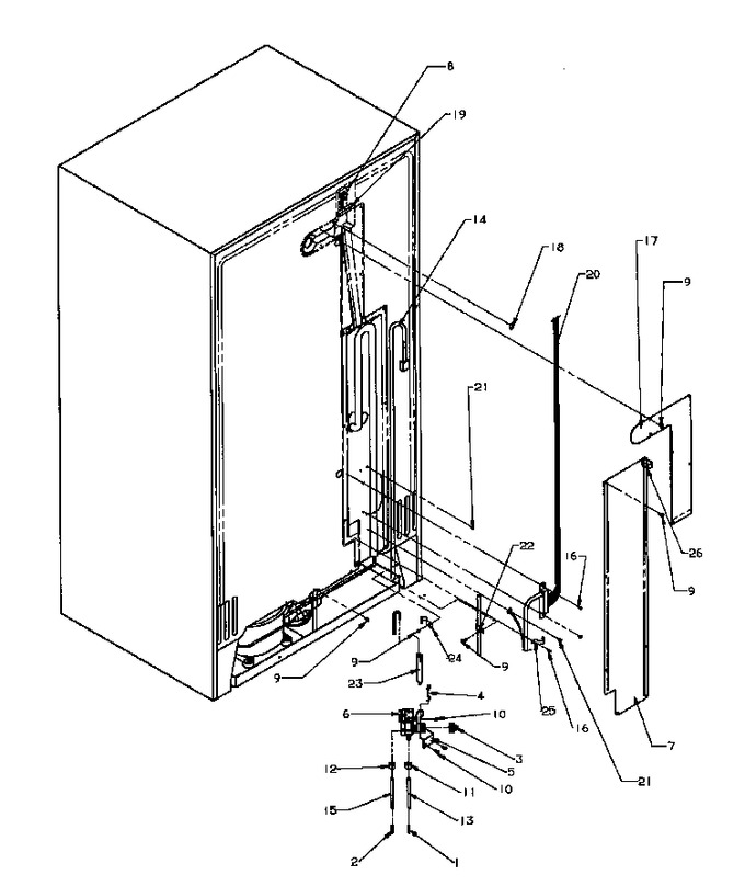 Diagram for SXD20QP2W (BOM: P1162510W W)