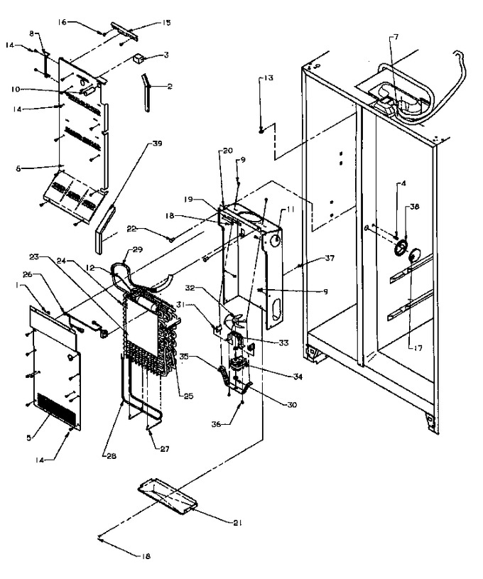 Diagram for SXD20QP2W (BOM: P1162510W W)