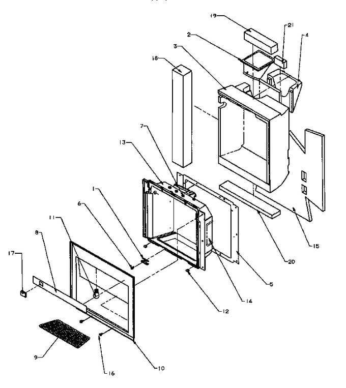 Diagram for SXD20QP2W (BOM: P1162510W W)