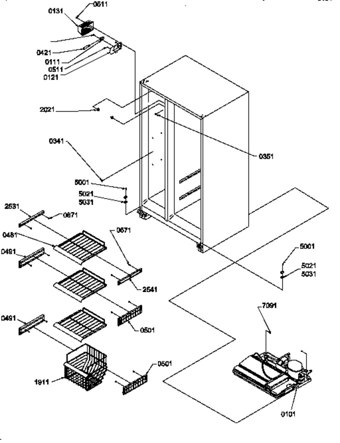 Diagram for SXD20TL (BOM: P1302901W L)