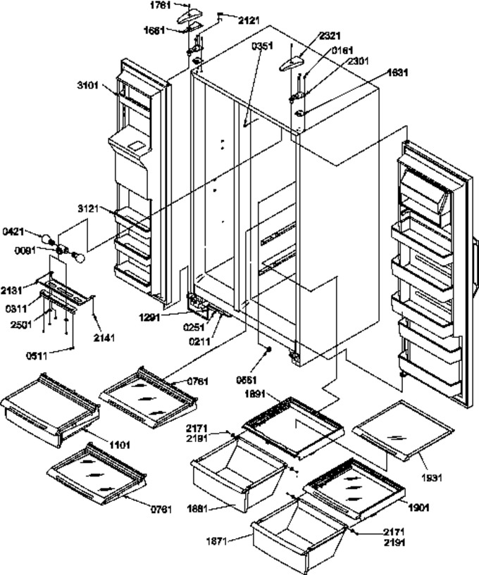 Diagram for SXD20TL (BOM: P1302901W L)