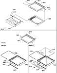 Diagram for 12 - Shelves, Deli, And Crisper Assemblies