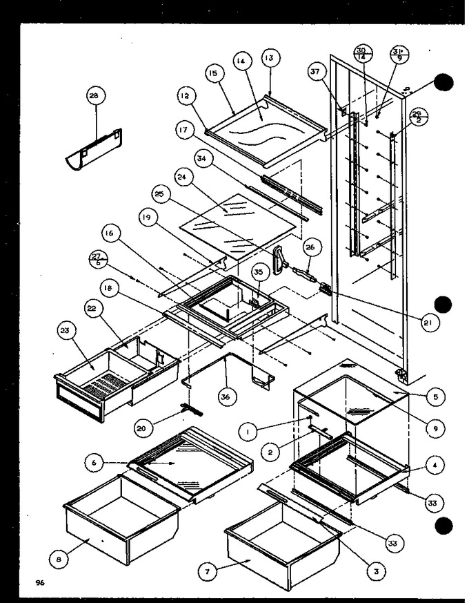 Diagram for SXD22J (BOM: P1116103W)