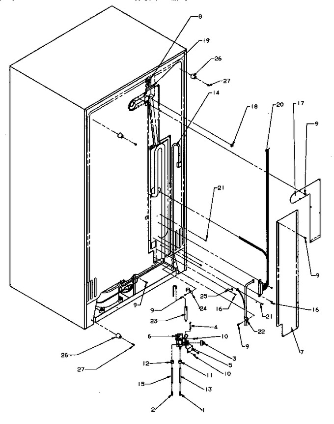 Diagram for SXD25QA3L (BOM: P1181320W L)