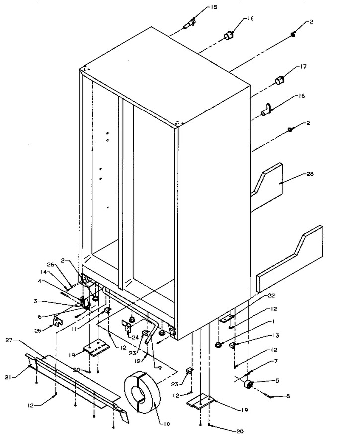 Diagram for SXD25QA3L (BOM: P1181320W L)