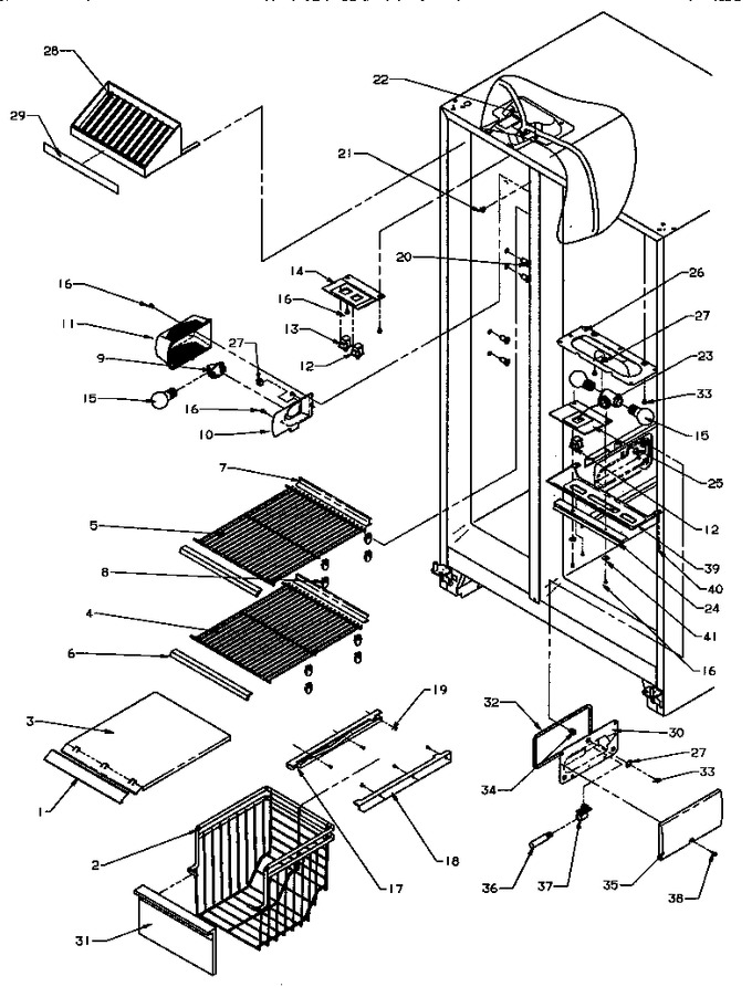 Diagram for SXD25QA3L (BOM: P1181320W L)