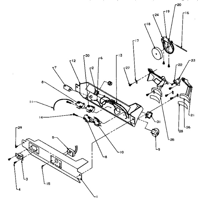 Diagram for SXD25QA3L (BOM: P1181320W L)