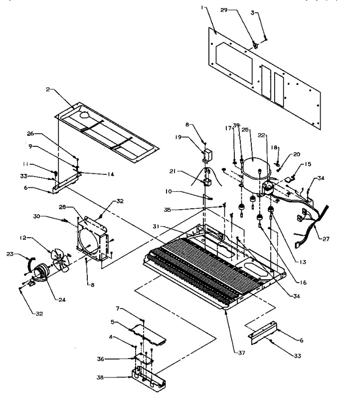 Diagram for SXD25QA3L (BOM: P1181320W L)
