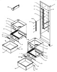 Diagram for 14 - Ref Shelving And Drawers