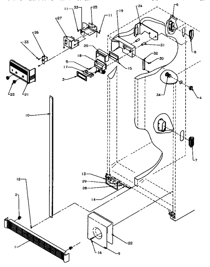 Diagram for SXD25QA3L (BOM: P1181320W L)