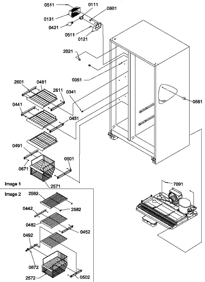 Diagram for SXD22S2W (BOM: P1303512W W)
