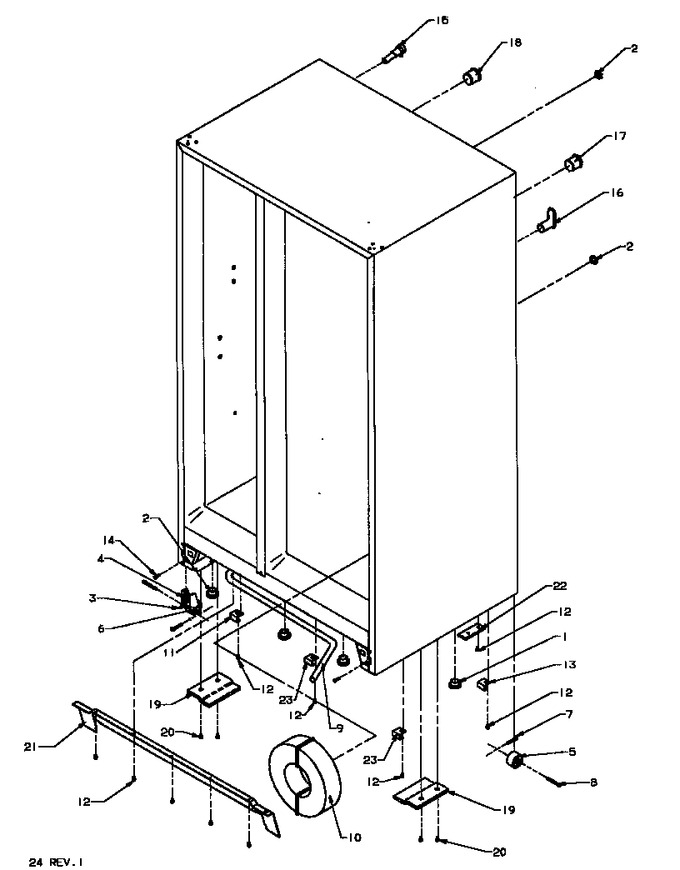 Diagram for SXD25AL (BOM: P1162436W L)