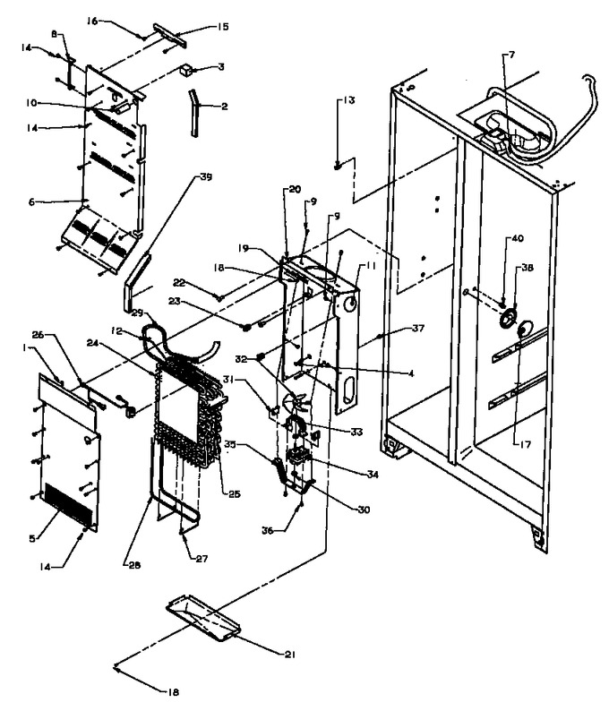Diagram for SXD25NPW (BOM: P1162420W W)
