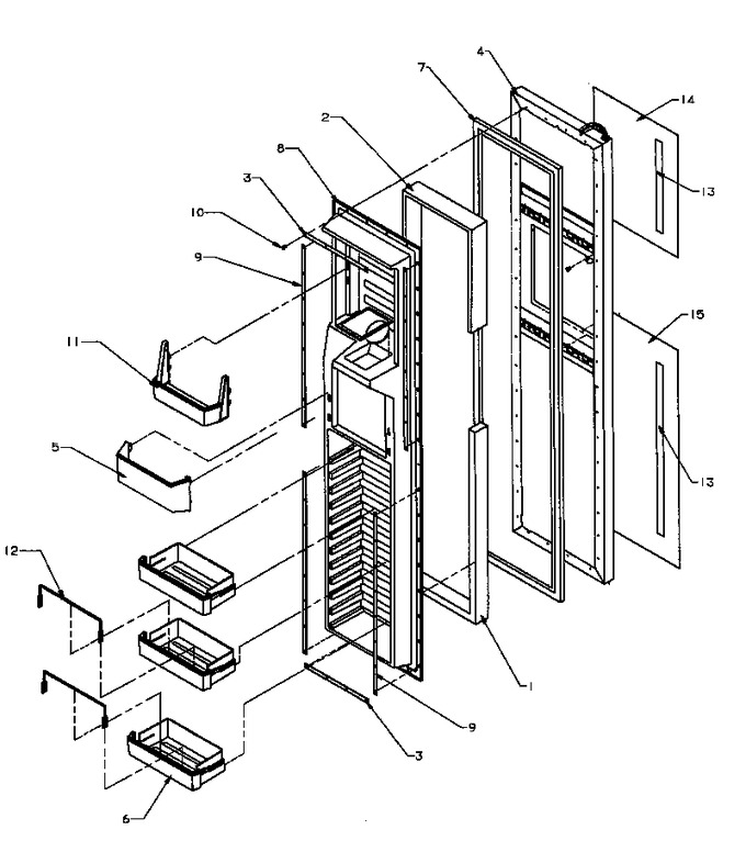 Diagram for SXD25AL (BOM: P1162436W L)