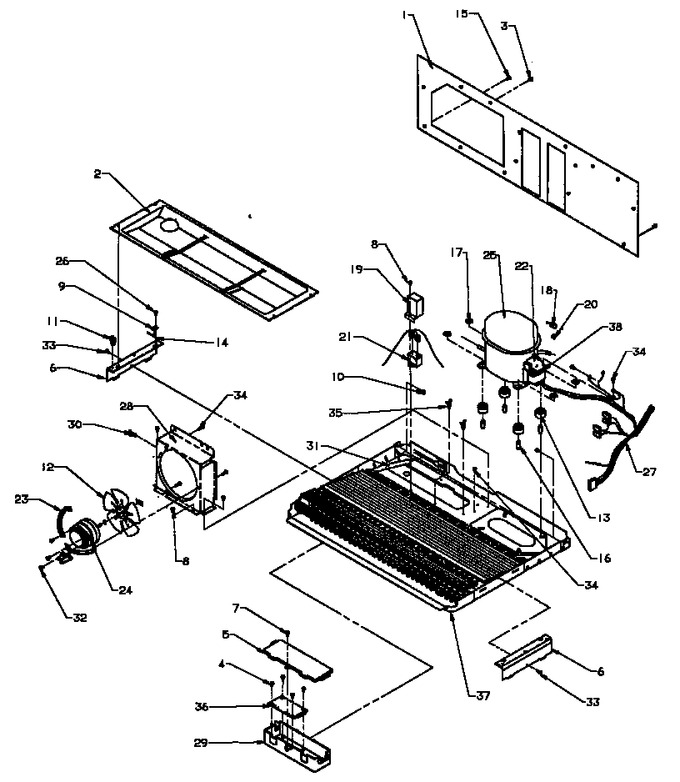 Diagram for SXD25AL (BOM: P1162436W L)