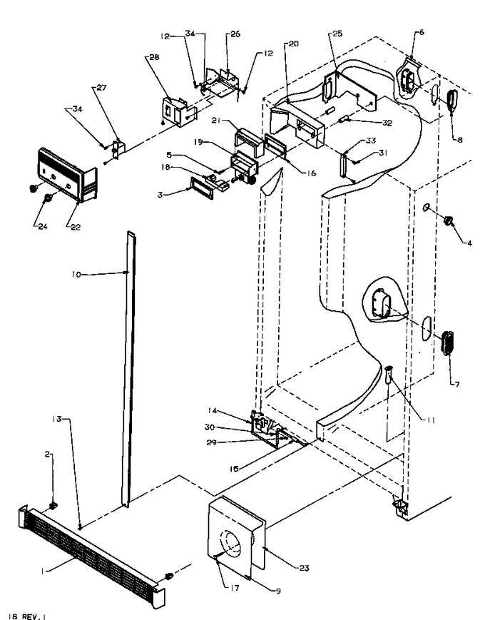 Diagram for SXD25NPW (BOM: P1162420W W)