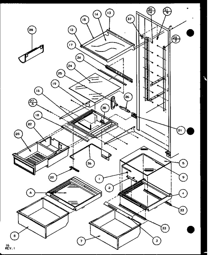 Diagram for SXD25JB (BOM: P1104003W)