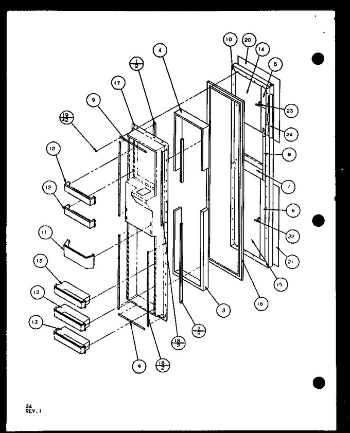 Diagram for SXD25JB (BOM: P1104004W)