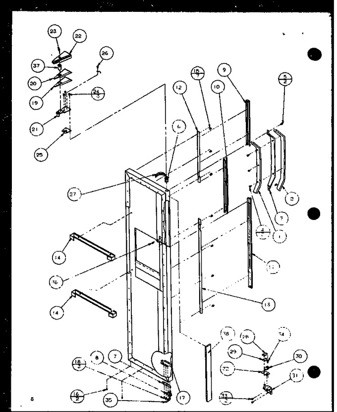 Diagram for SXD25J (BOM: P1116402W)