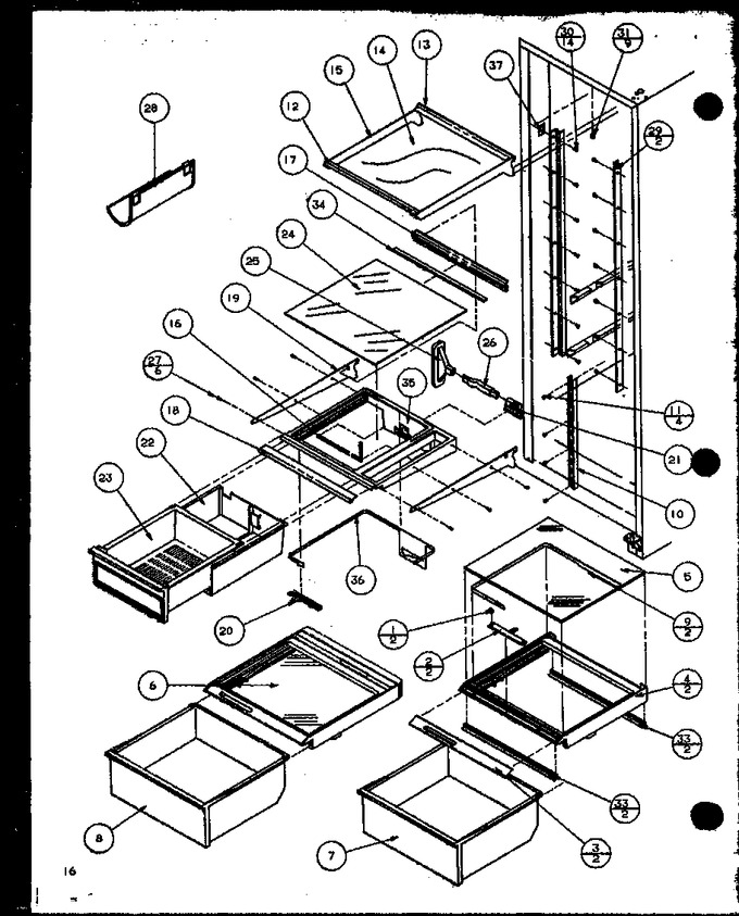 Diagram for SXD25MB2W (BOM: P1155102W W)