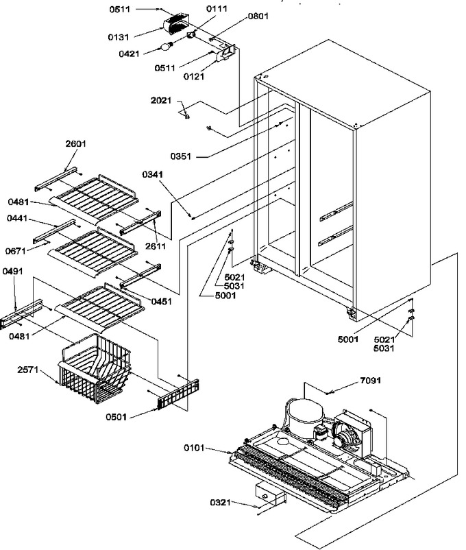 Diagram for SXD25S2L (BOM: P1190421W L)