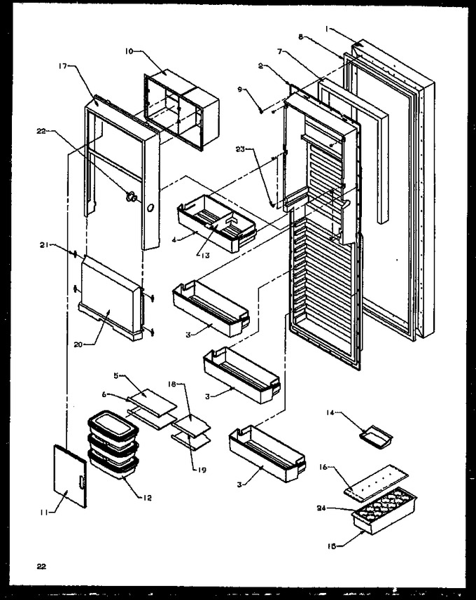 Diagram for SXD27NW (BOM: P1162408W W)
