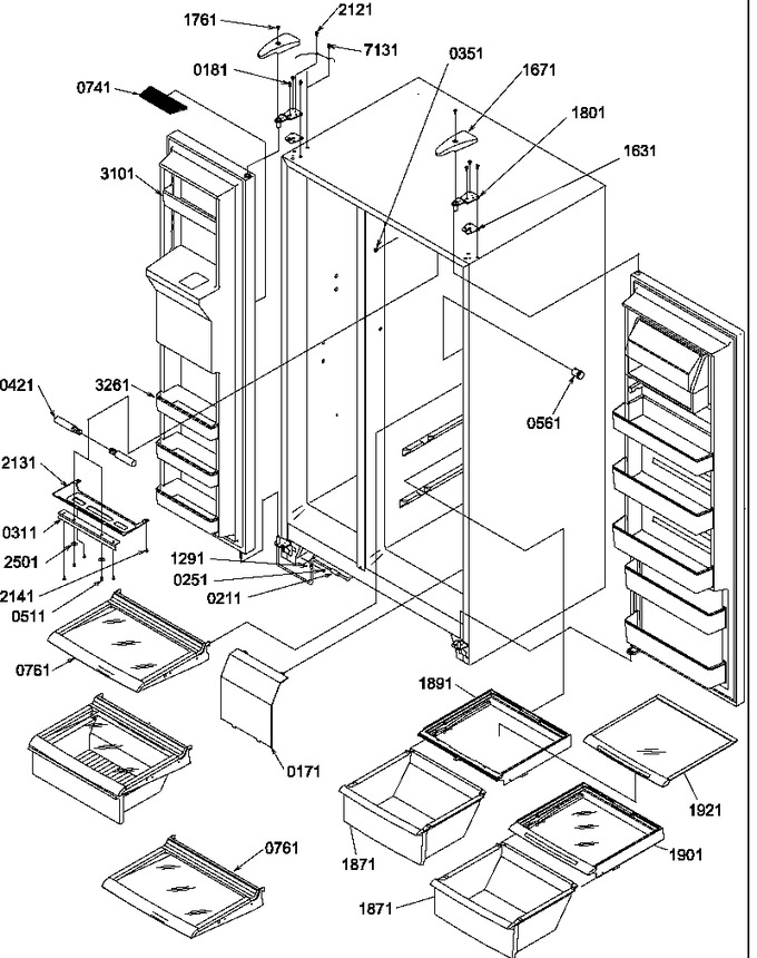 Diagram for SXD322W (BOM: P1305703W W)