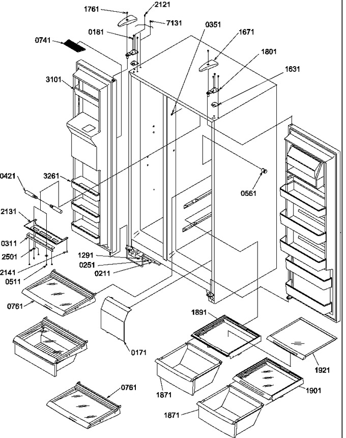 Diagram for SXD322W (BOM: P1313901W W)