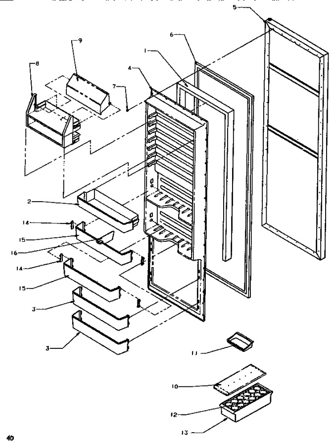 Diagram for SXD520SW (BOM: P1182401W W)