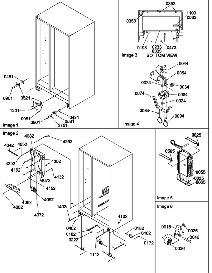 Diagram for SXD520SW (BOM: P1182402W W)