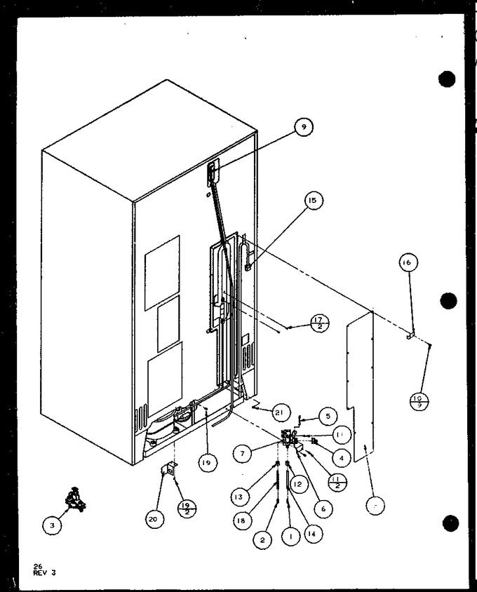 Diagram for SXDE25JP (BOM: P7870102W)