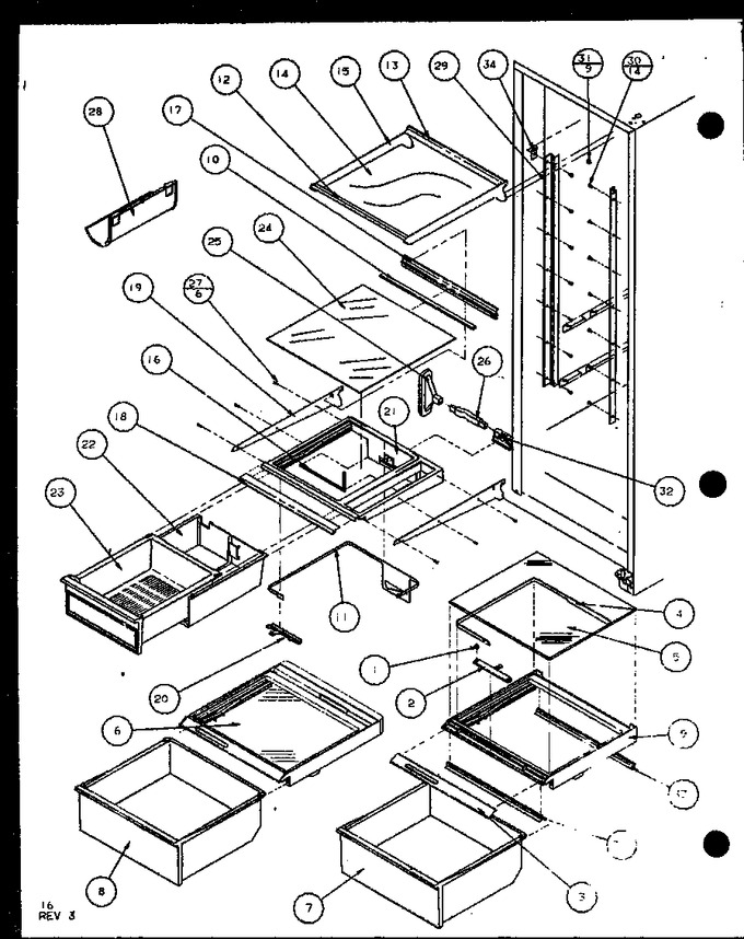 Diagram for SXDE25JP (BOM: P7870102W)