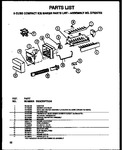 Diagram for 01 - 8 Cube Compact Ice Maker