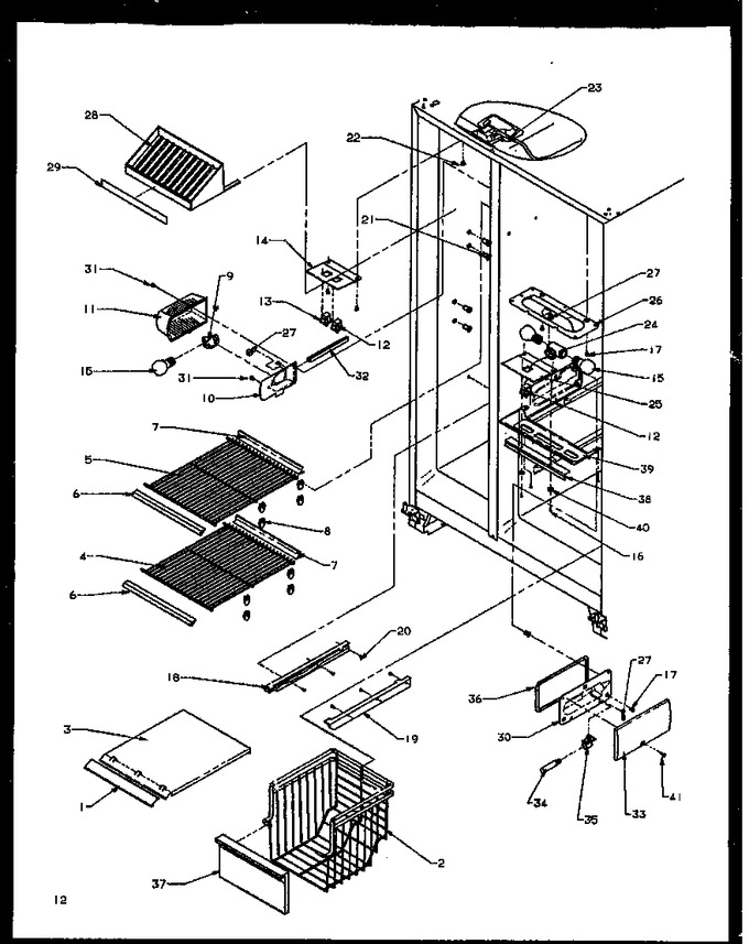 Diagram for SXDE27NPL (BOM: P1162207W L)