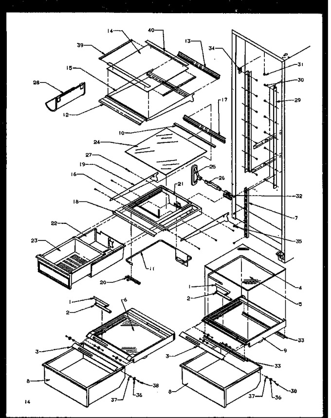 Diagram for SXDE27NPL (BOM: P1162207W L)