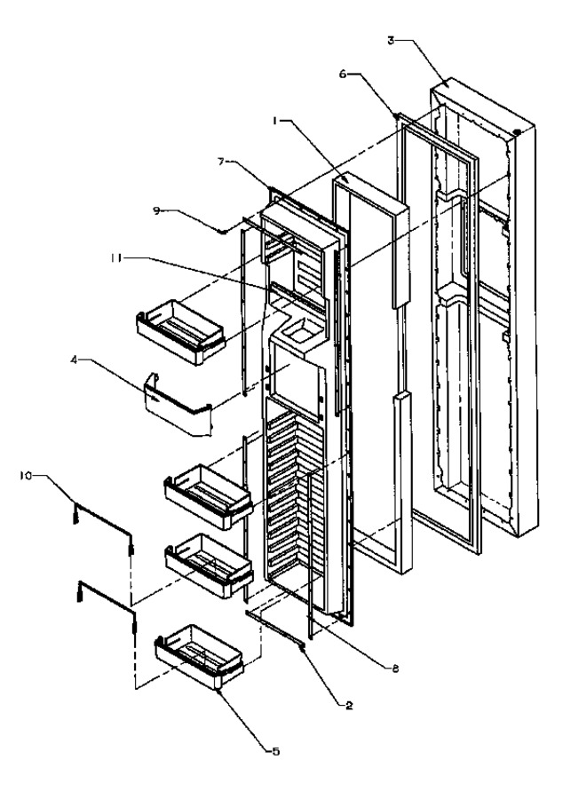 Diagram for SXDE27QE (BOM: P1162208W E)
