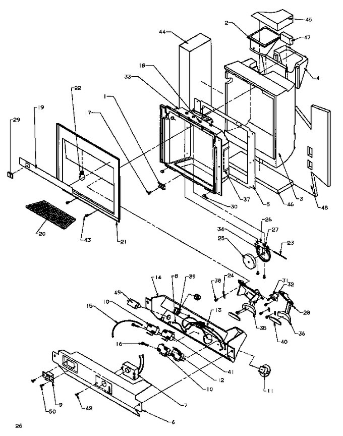 Diagram for SXDE27QE (BOM: P1162208W E)