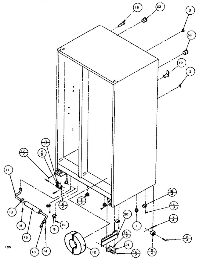Diagram for SXDE522M (BOM: P1164002W)