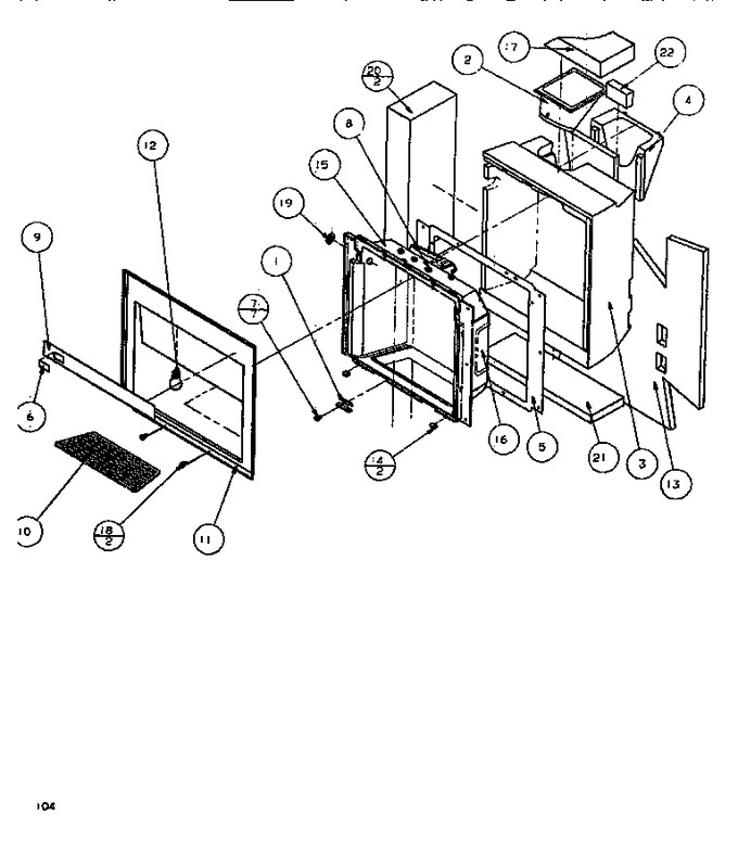 Diagram for SXDE522M (BOM: P1164002W)