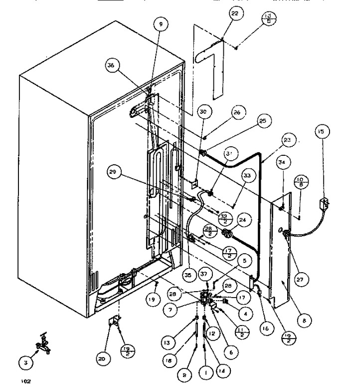 Diagram for SXDE526K (BOM: P1109901W)
