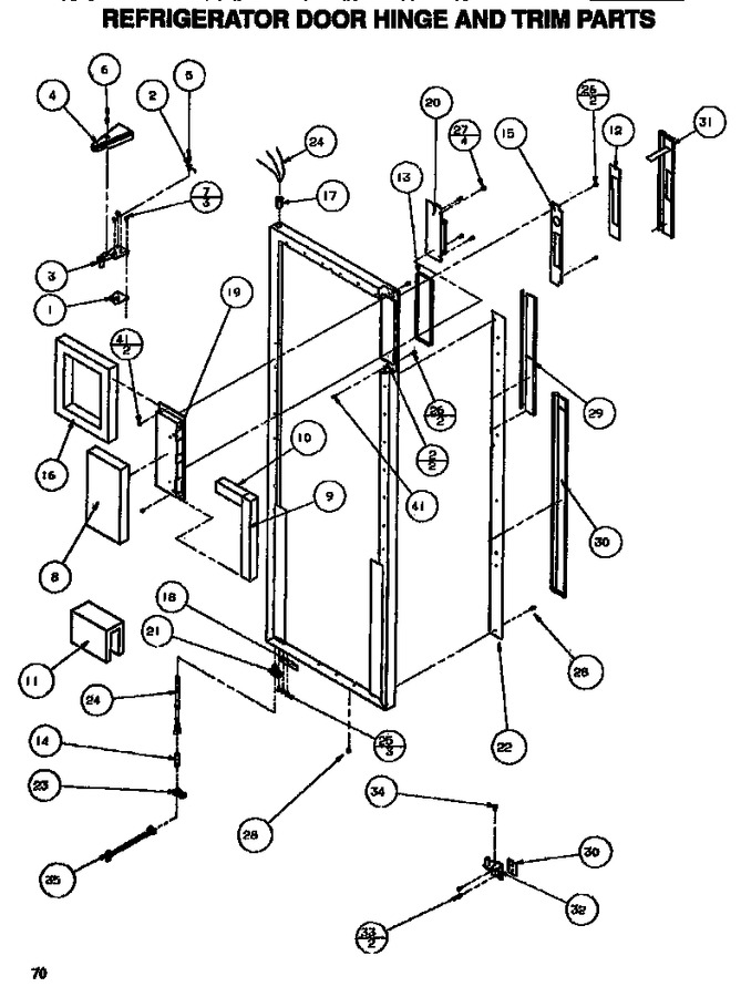 Diagram for SXDE528MW (BOM: P1173401W)