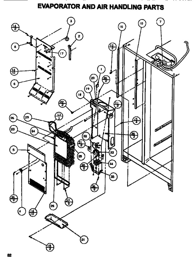 Diagram for SXDE528MW (BOM: P1173401W)