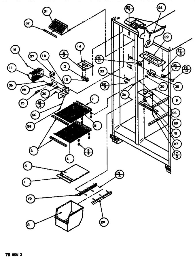 Diagram for SXDT522J (BOM: P7845304W)